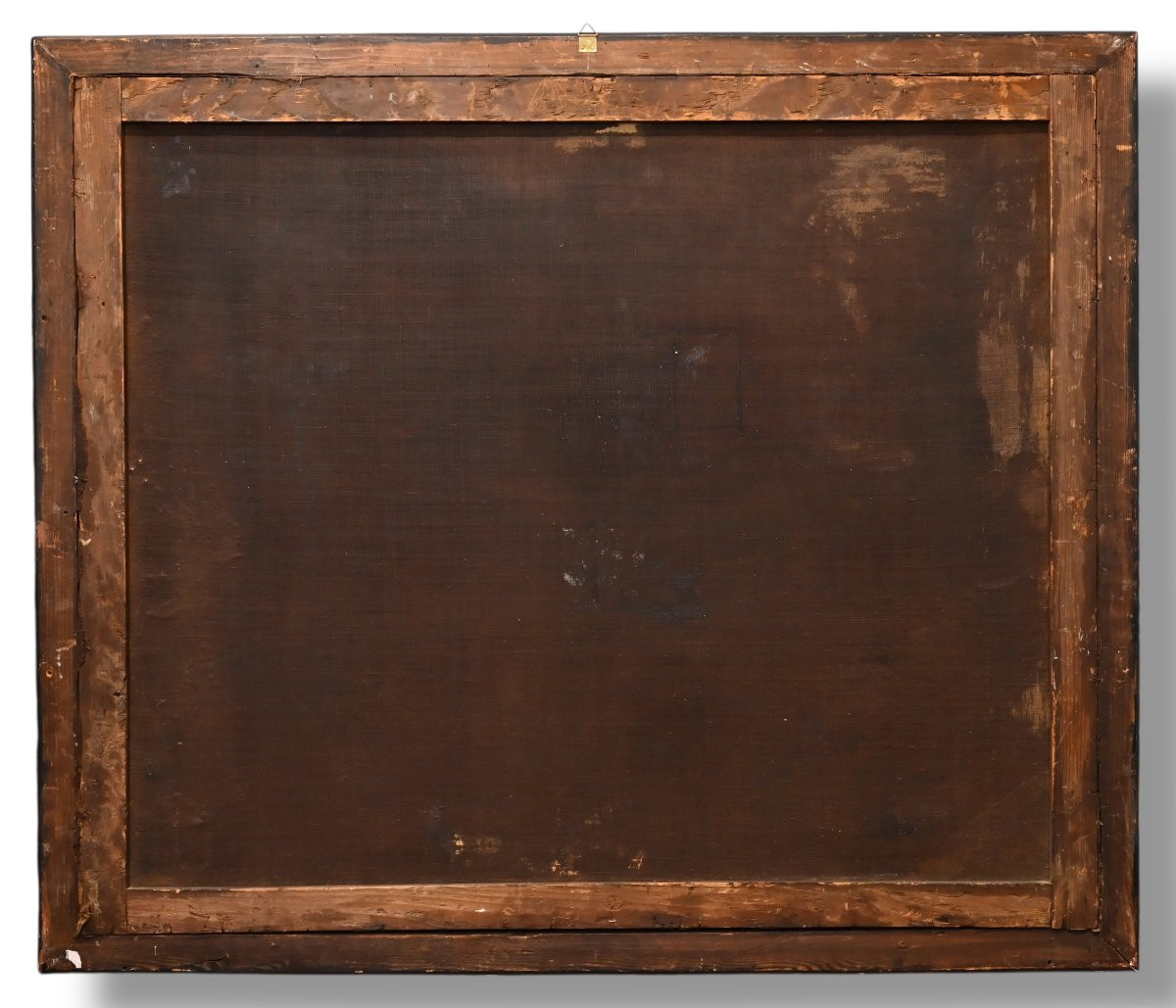 Villaggio Contadino Olio su Tela - Olanda XVII Secolo-photo-2